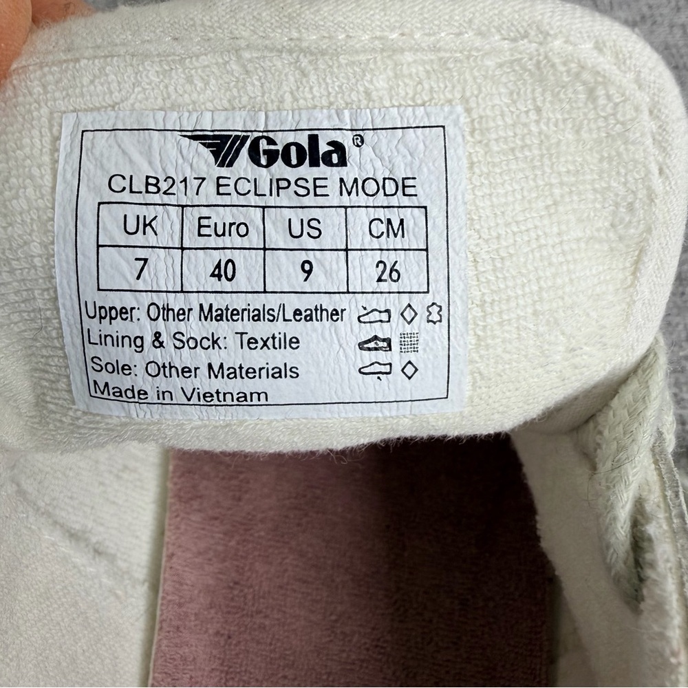 Gola Classics Eclipse Mode Leather Sneakers - Picture 8 of 9